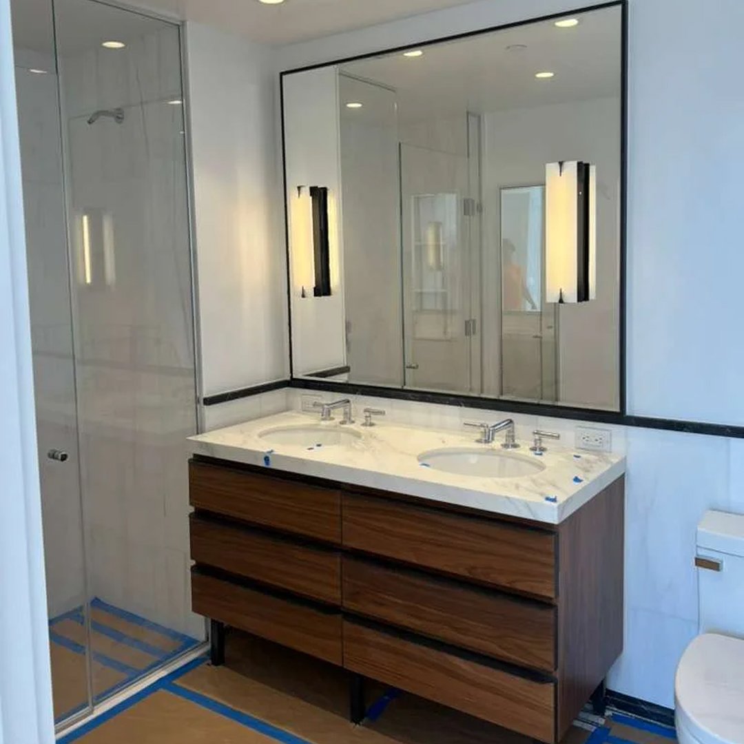 Bathroom Vanity Installation